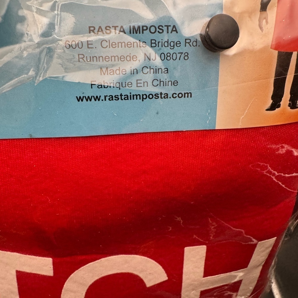 Rasta Imposta Adult Ketchup Unisex Halloween Costume One Size Fits Most NEW Red - Picture 5 of 5